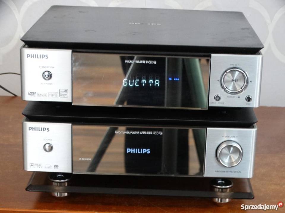 Wieża Philips MCD708 z podstawkąWYSYŁKA Jasło