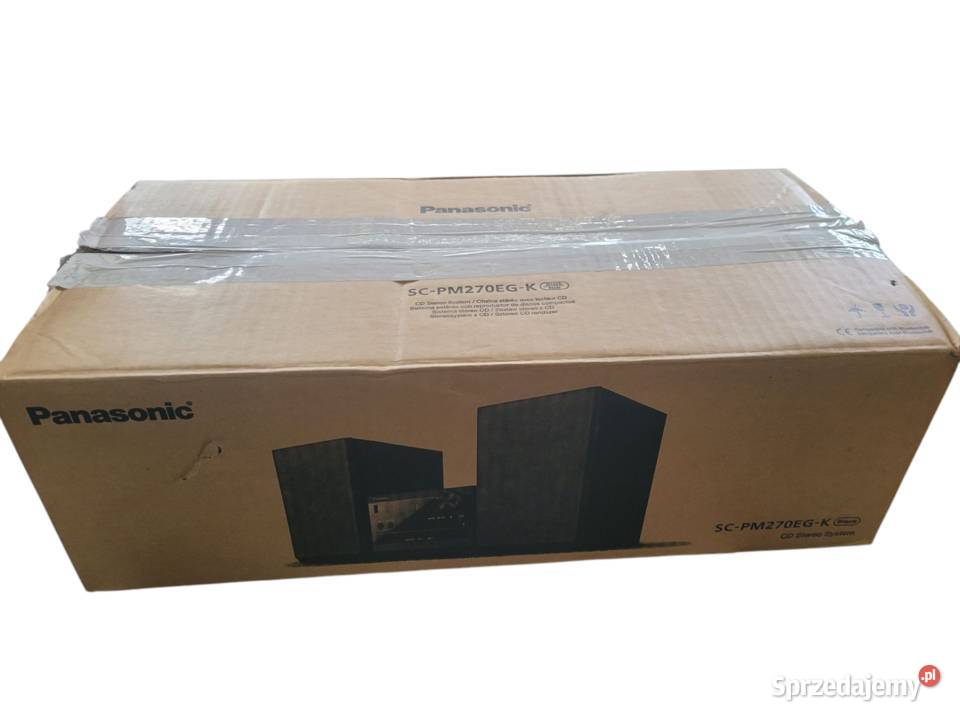 Wieża Panasonic SCPM270EGK LOMBARDi Wieże i miniwieże podkarpackie Rzeszów