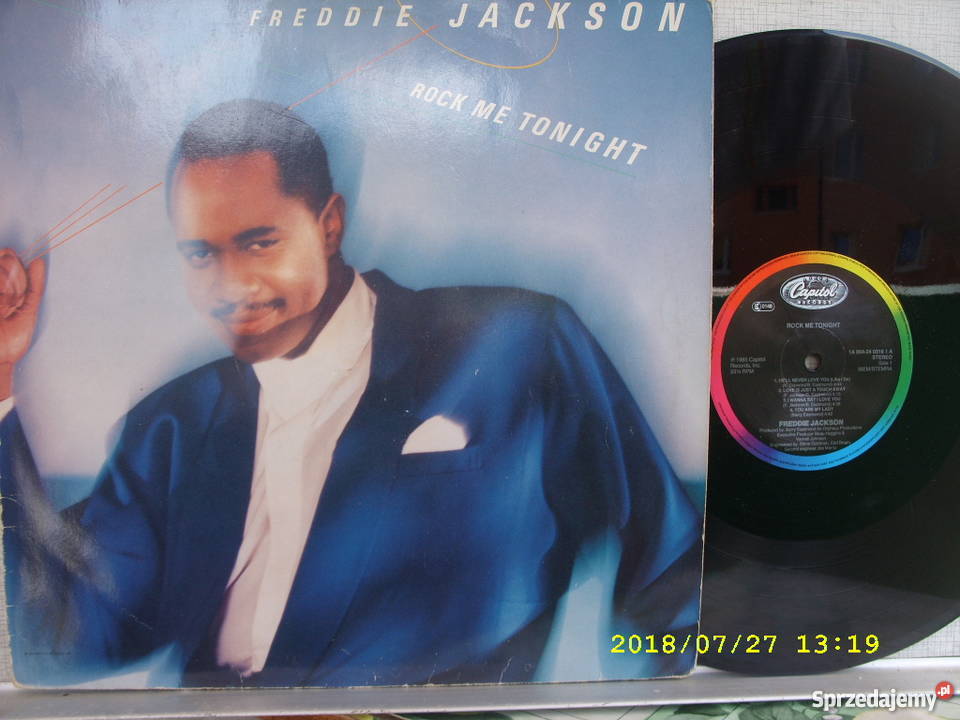 Rock LP FREDIE JACKSONROCK ME TONIGHT Płyty i kasety