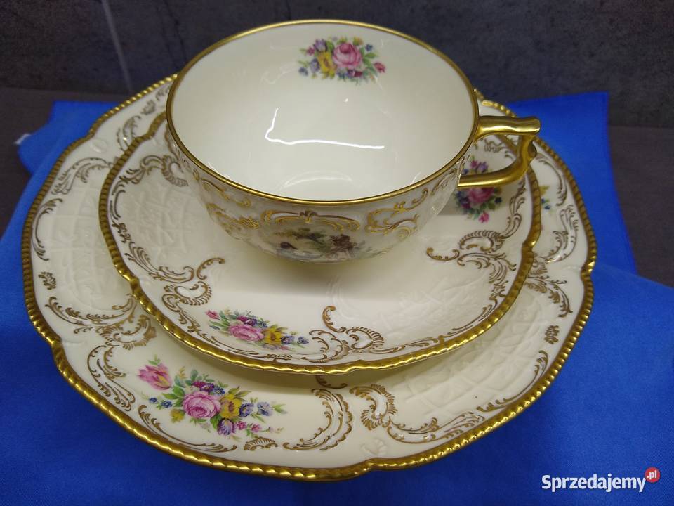 Filiżanka Rosenthal Sanssouci scenki Ivory Antyki, Sztuka, Kolekcje
