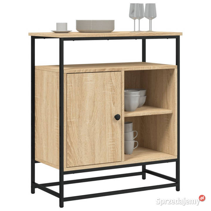 Komoda dąb sonoma 69x35x80 materiał Warszawa