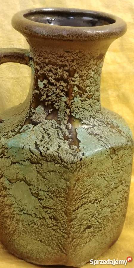 Śliczny stary ceramiczny wazonik niemiecki Inowrocław