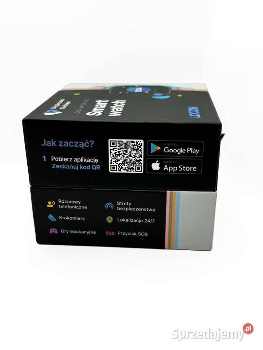 Smartwatch dzieci Locon Watch Lite GJD06 czarny