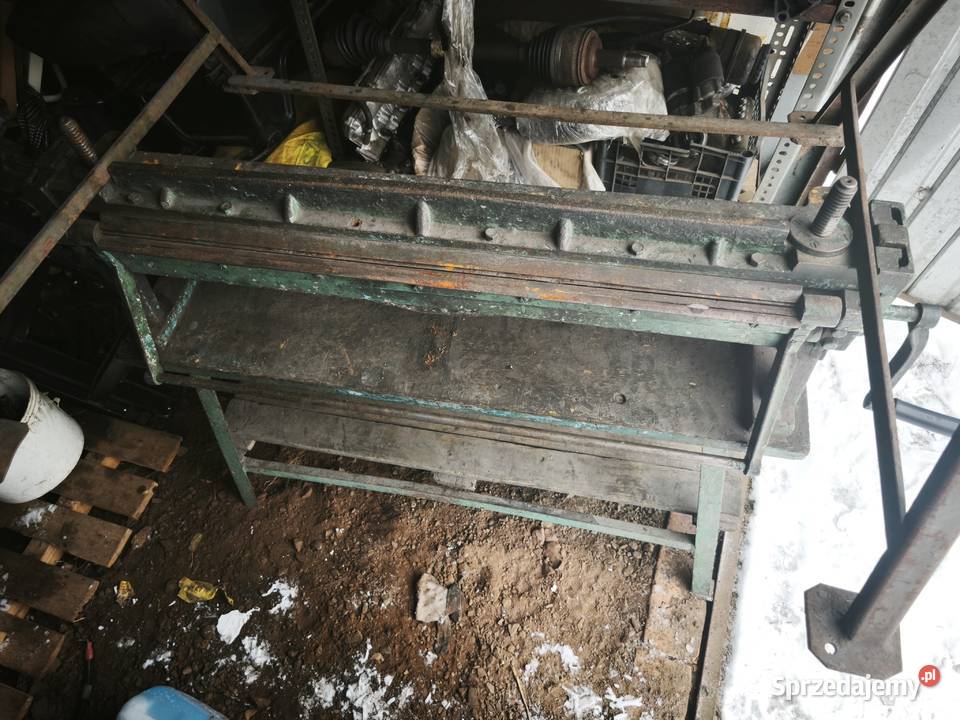 Giętarka zaginarka do blachy Koronowo