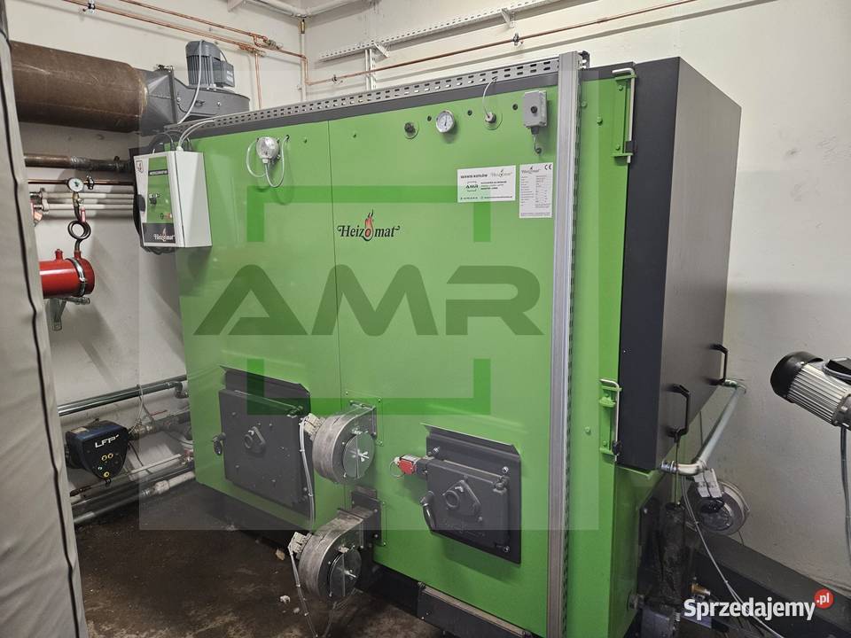 NOWY Kocioł na biomasę, trocinę, zrębkę - klasa 5 Heizomat