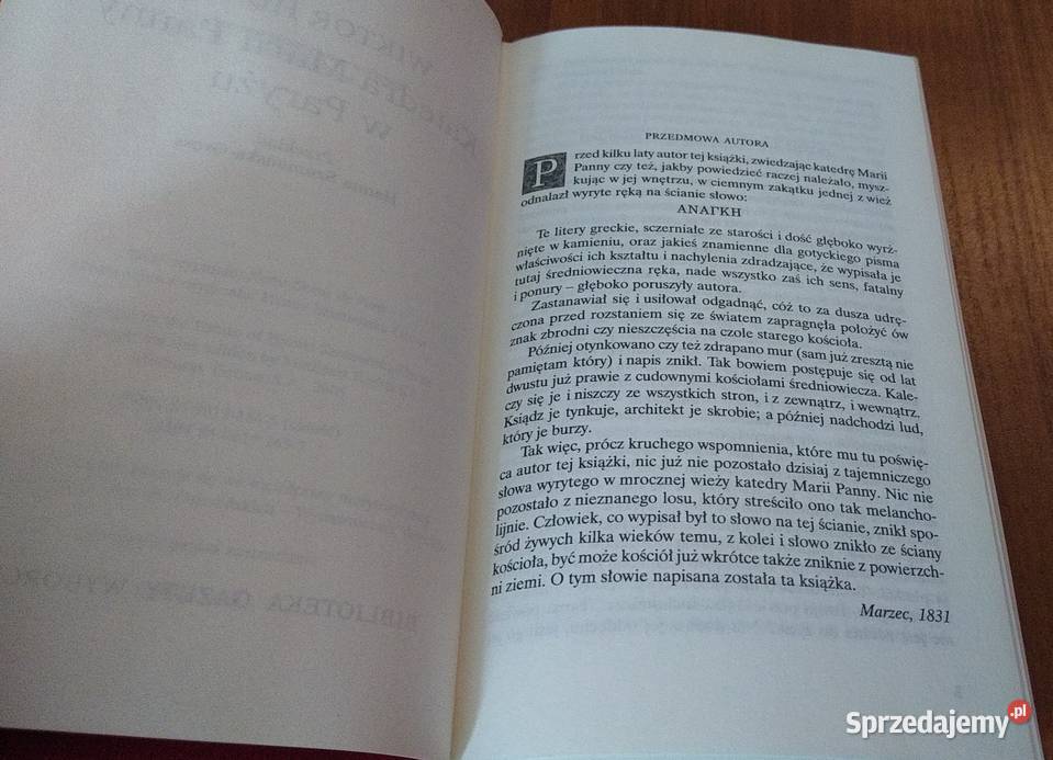 Katedra Marii Panny w Paryżu Wiktor Hugo Gazety pomorskie Gdańsk