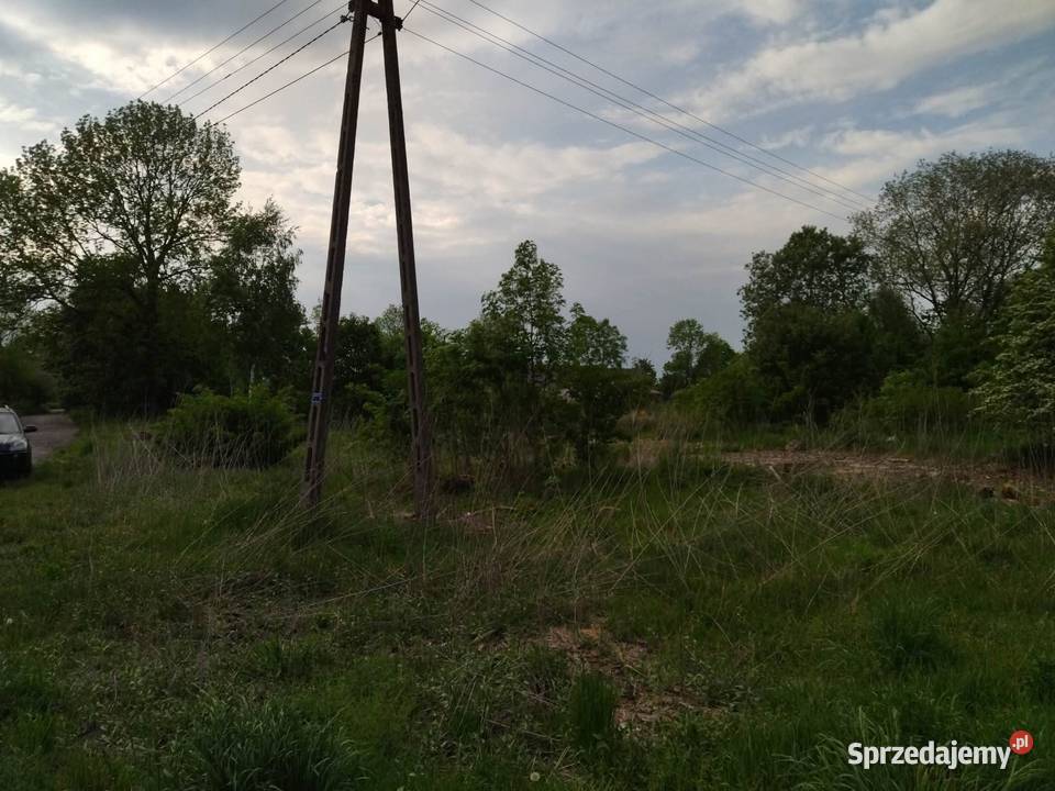 Działka budowlana drodze asfaltowej budowlana
