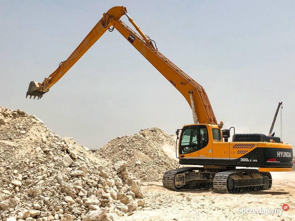 Ramię Long Reach 185 m do koparki 23 26 ton Koparki