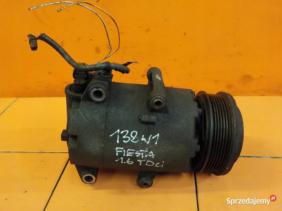 FIESTA MK7 16 TDCI 13r 95 TZJA sprezarka osobowe Części samochodowe Suków