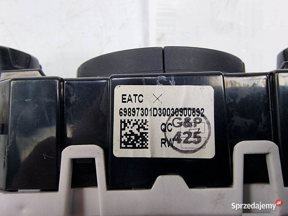 PANEL KLIMATYZACJI FORD FIESTA MK7 8A6T18C612AJ Pozostałe Lipno