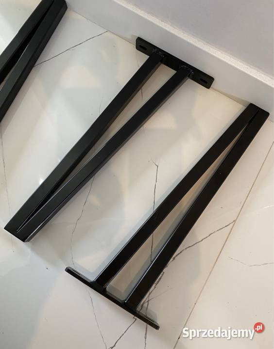 Czarne Nogi metalowe45 Noga loft Stolik kawowy Bochnia