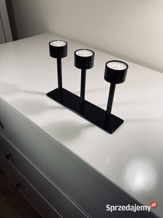 Świecznik trójramienny na tealighty mazowieckie Warszawa