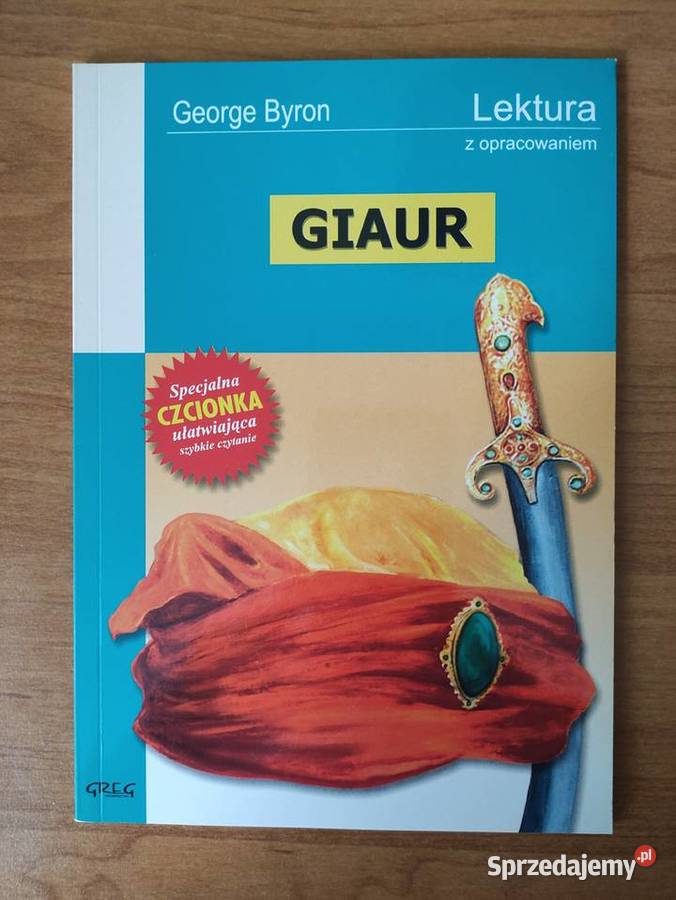 Sprzedam książkę Giaur Pozostałe mazowieckie Przasnysz