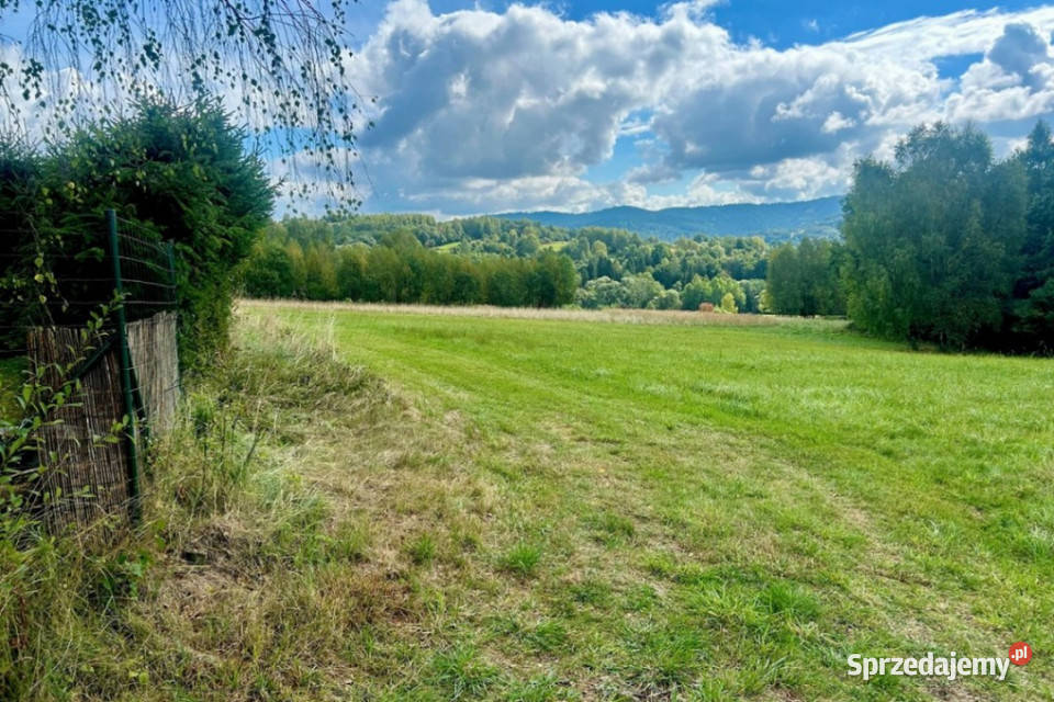 Działka z własnym lasem Ślemień k Żywca 96zł/m2 śląskie