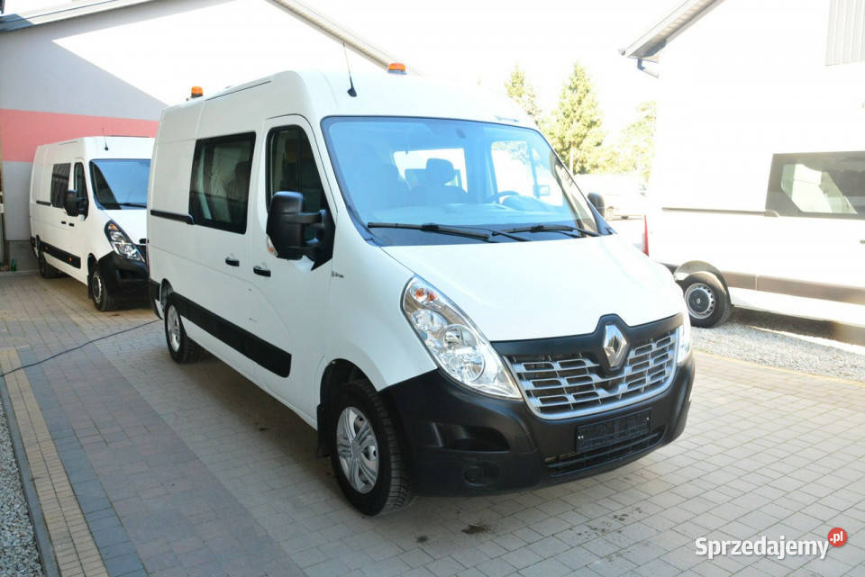 Renault Master średniak 7 osobowy brygadówka 2299cm3 mazowieckie Warszawa