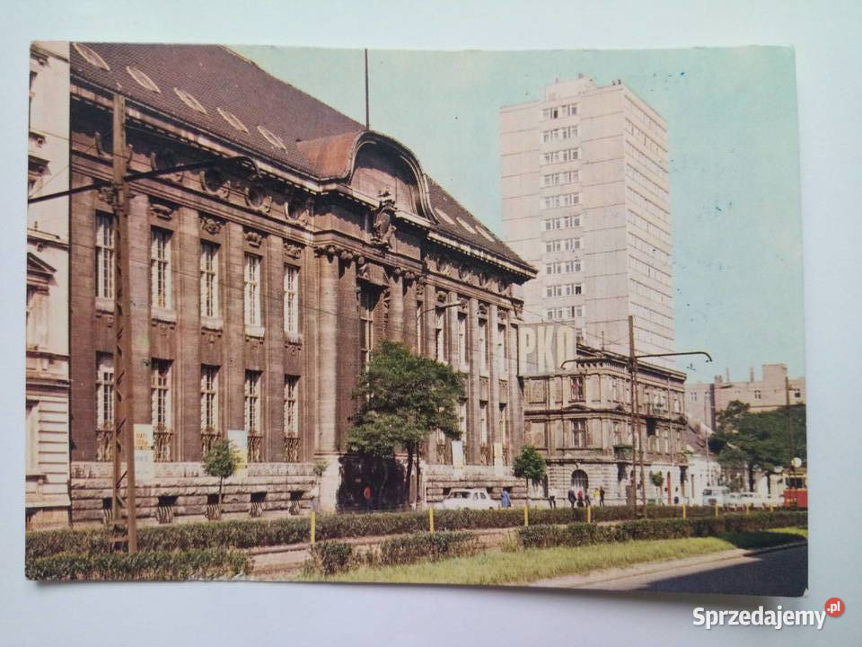 Pocztówka Łódź 1984r Znaczek sprzedam