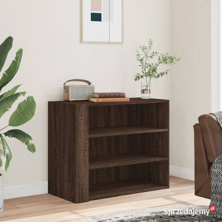 Szafka wisząca brązowy dąb 75x35x60 WM848422