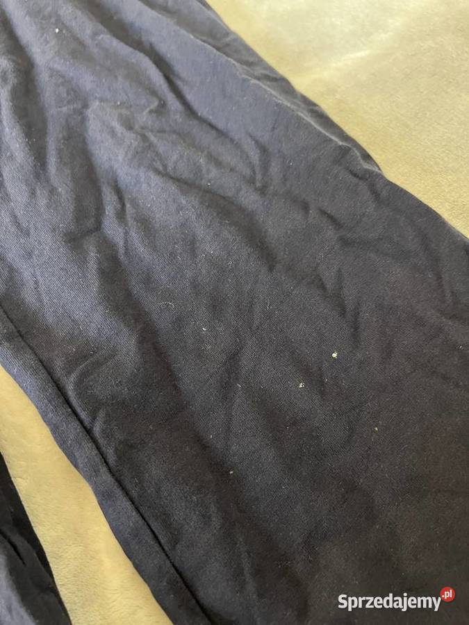 Spodnie dresowe do kostek granatowe czarne MS podkarpackie