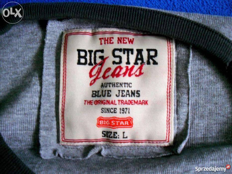 Bluza Big Star szary/srebrny Rzeszów sprzedam