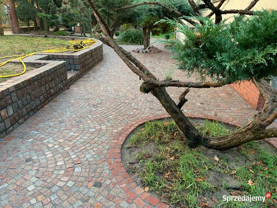 Kostka granitowa łupana 46 mieszanka kolorów Kostka brukowa Warszawa