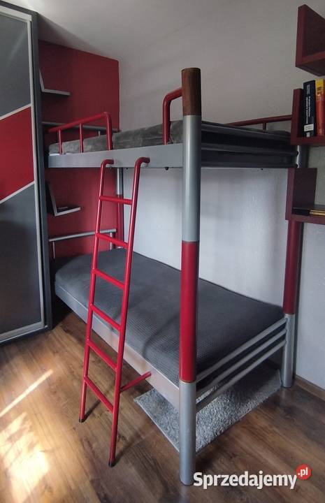 Metalowe piętrowe łóżko robione ręcznie Lublin sprzedam