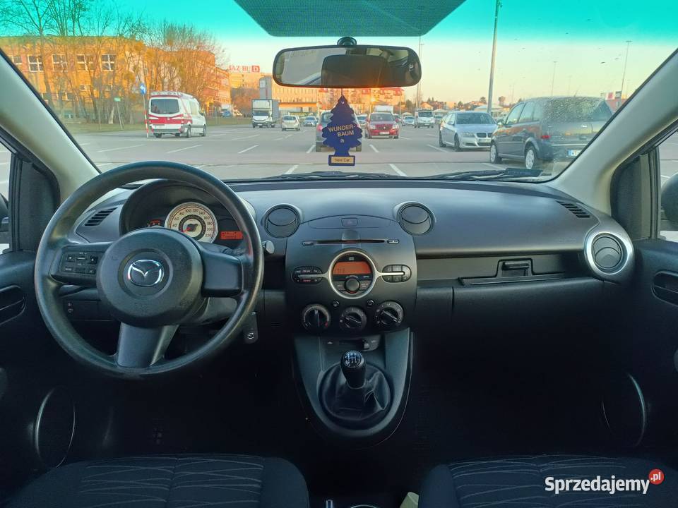 Mazda 2 14 diesel Pięciodrzwiowy Niski przebieg Białystok