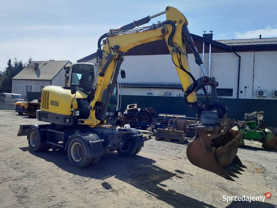 Koparka kołowa Wacker Neuson EW65 WYPOSAŻENIE Koparki