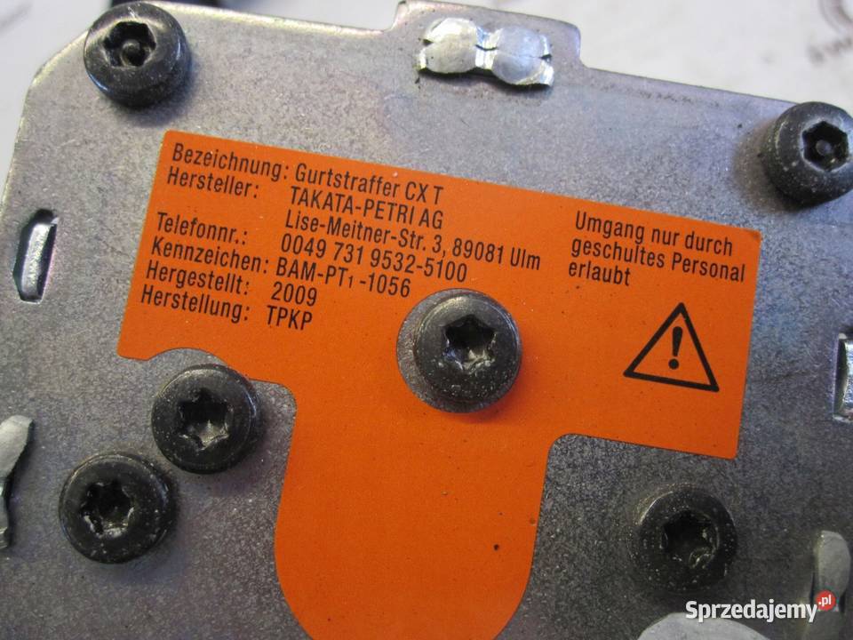 AUDI A5 8T 10r pas bezpieczeństwa prawy przód Kielce