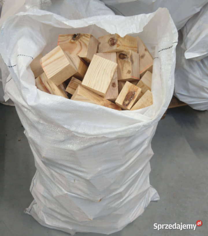 Drewno rozpałka świerksosna w workach suche Kęty