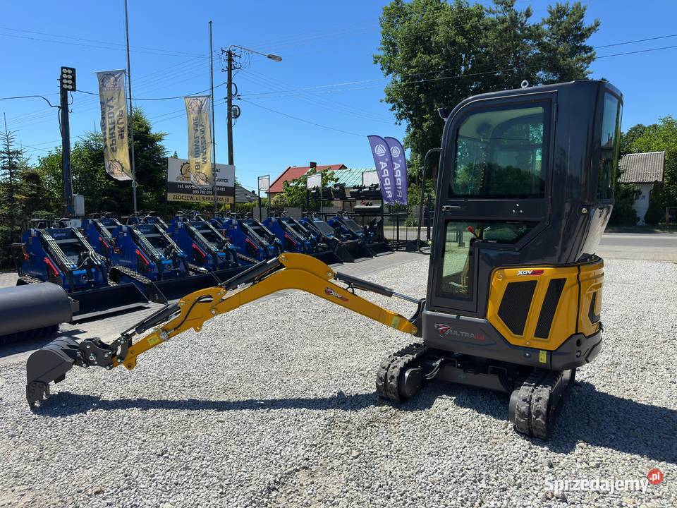 Nowa Minikoparka XGV ULTRA16 z 2026 Roku Waga łódzkie Złoczew