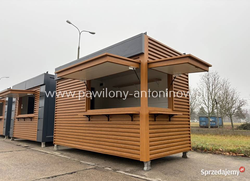 NOWY PAWILON KONTENER GASTRONOMICZNY BURGER Warszawa