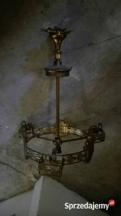 Sprzedam Przedwojenną Kryształową Lampę Wiszącą Oświetlenie Grudziądz
