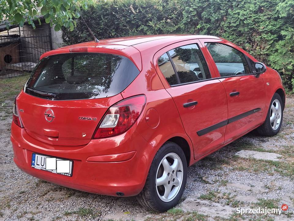 Opel Corsa 2007r 12 BGaz lubelskie