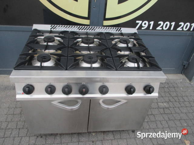 Kuchnia Gazowa FAGOR 6 Palnikowa Z Piekarnikiem