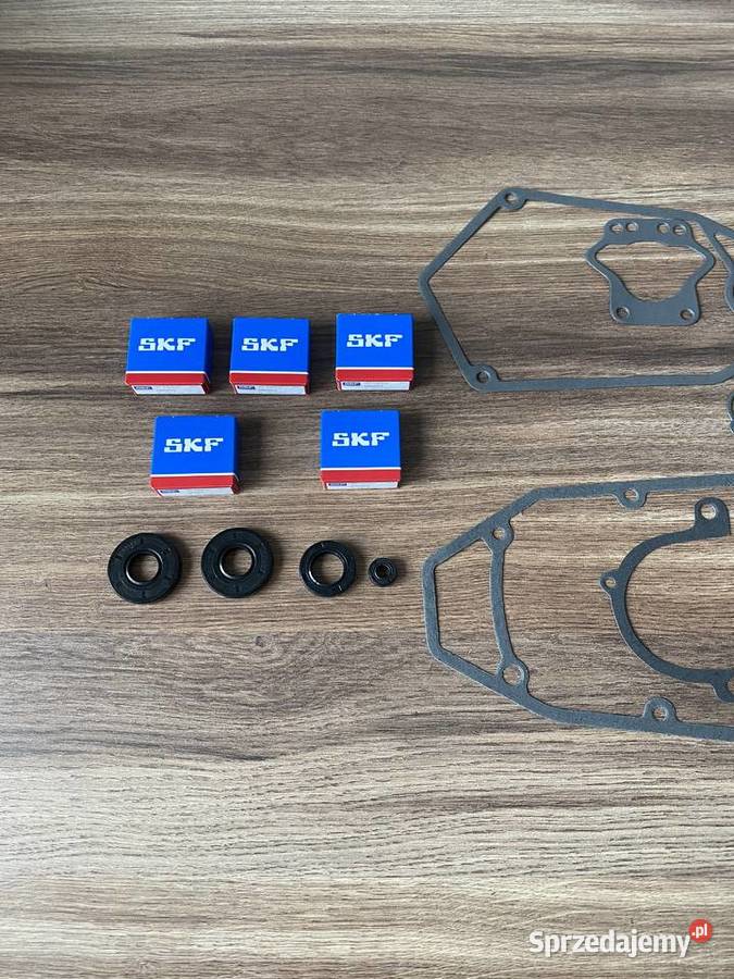 NOWY KOMPLET SKF łożysk uszczelek ogar 205 romet