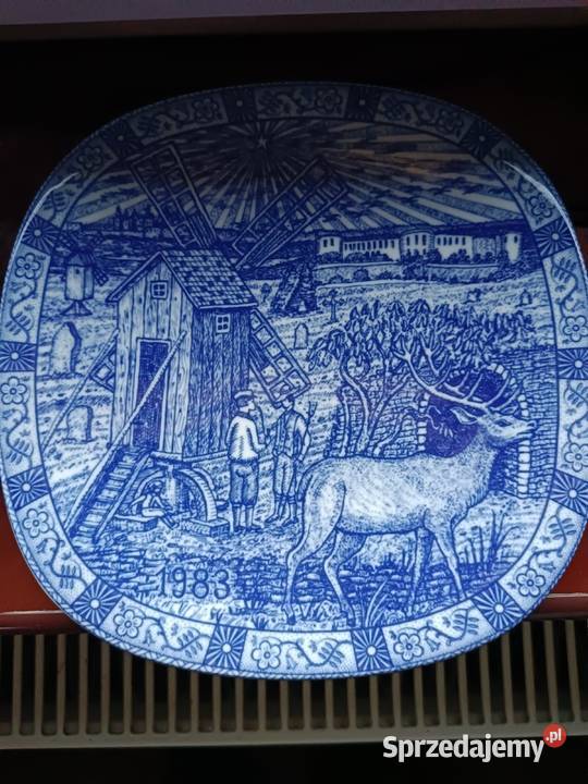 Talerze myśliwskie okolicznościowe szwedzkie Lipno