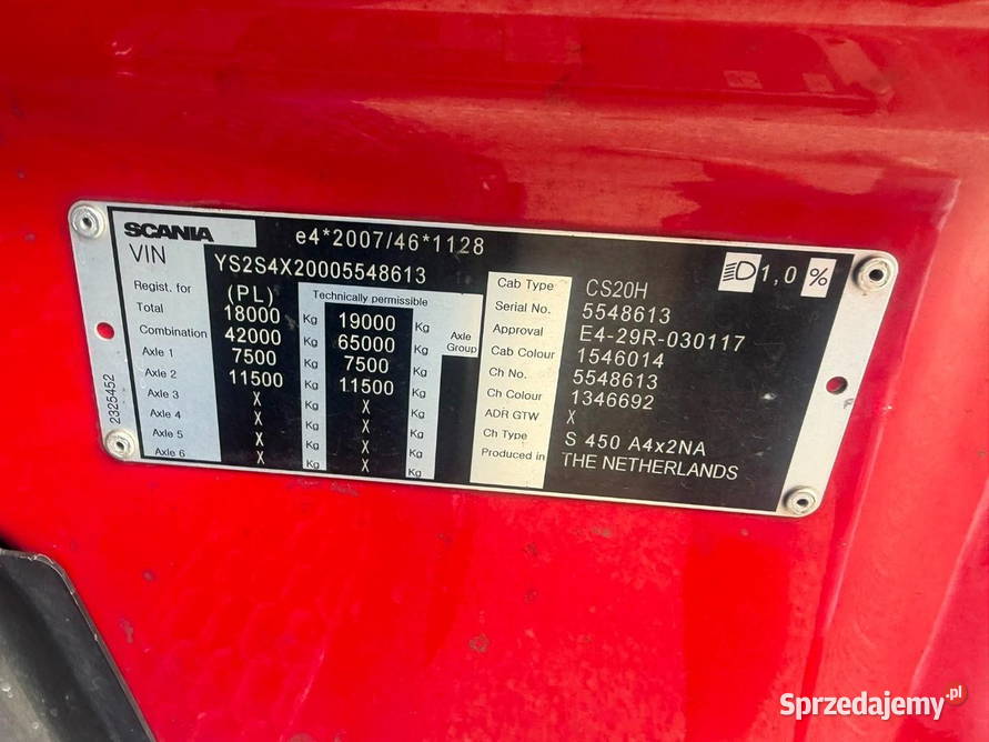 Ciagnik Volvo FH 500 EUR 6