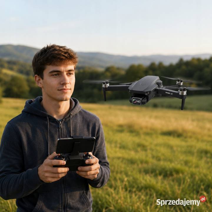 Dron Wipkviey B12 kamera 4K GPS FPV 5G WiFi 2 Toruń