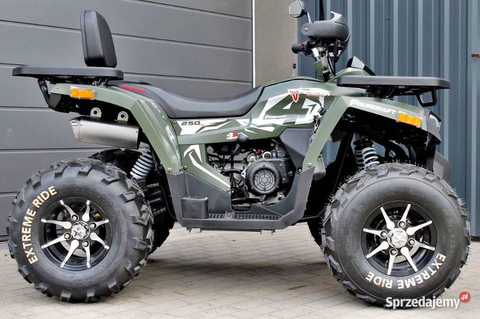Quad FourCraft 250 24 NAJWIĘKSZY XXXL Ledy Bashan Rakoniewice