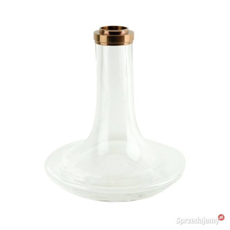 Oduman Cosmo Hookah Bronze Body Clear Glass Łódź