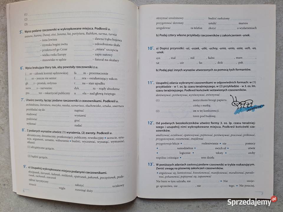 Ortografia w gimnazjum klasa13 ćwiczenia Alicja Podręczniki Gdańsk sprzedam