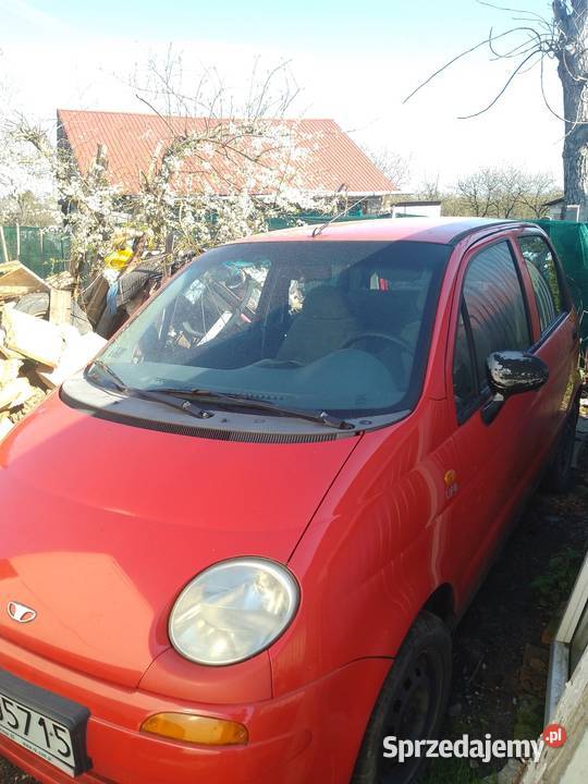 Matiz Rok produkcji 1999 Krzcin