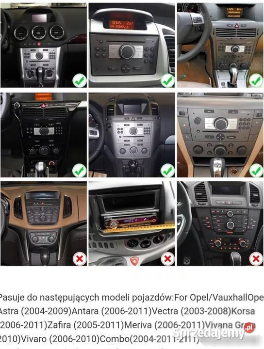 Radio samochodowe Android 14 Opel Astra GHVectra Koszalin sprzedam