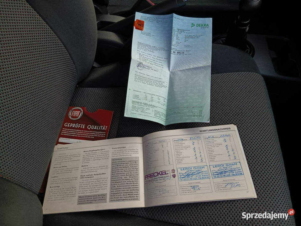Fiat Sedici Or lakier ks serwisowa stan Suzuki centralny zamek sprzedam