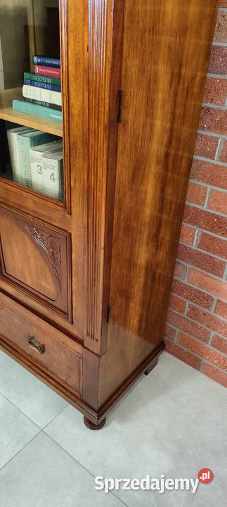 Ekskluzywna biblioteka witryna secesyjna lubuskie Łagów sprzedam