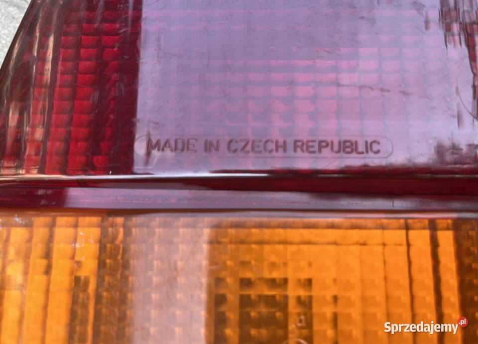 Skoda 105 120 130 rapid garde lampa tylna Warszawa sprzedam