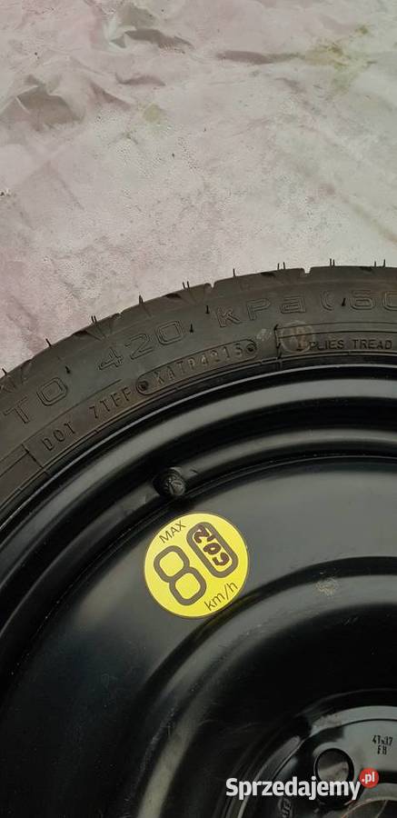 Koło dojazdowe do tototy Avensisyaris 12570R17 Koła dojazdowe Serniki sprzedam