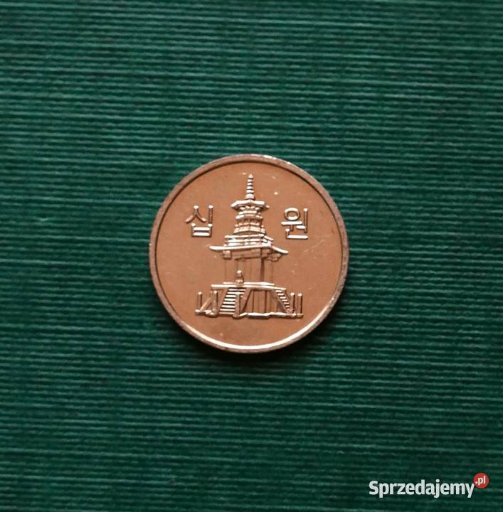 Korea Południowa 10 wonów 2014r Gliwice