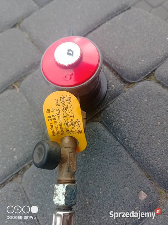 reduktor zawór gazowy skandynawski Szwecja Dania Czarna Woda sprzedam