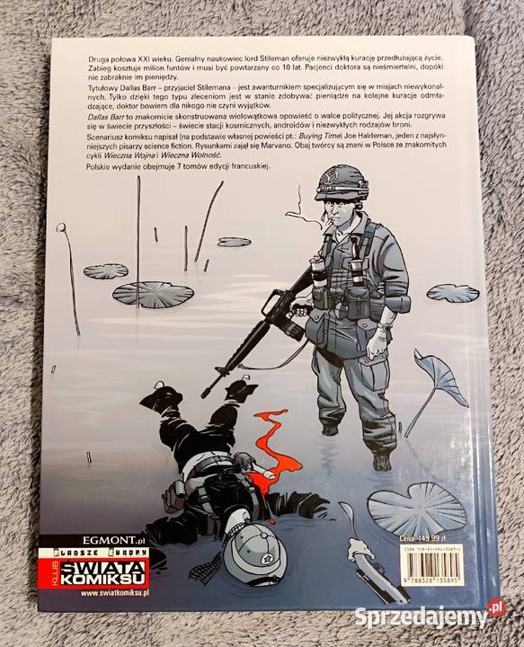 Dallas Barr Marvano Haldeman Komiks Egmont Rybnik sprzedam